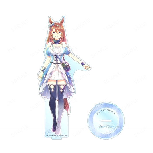 Super Creek Anime Umamusume: Cinderella Gray Ani-Art aqua label BIG Acrylic Stand [USED]