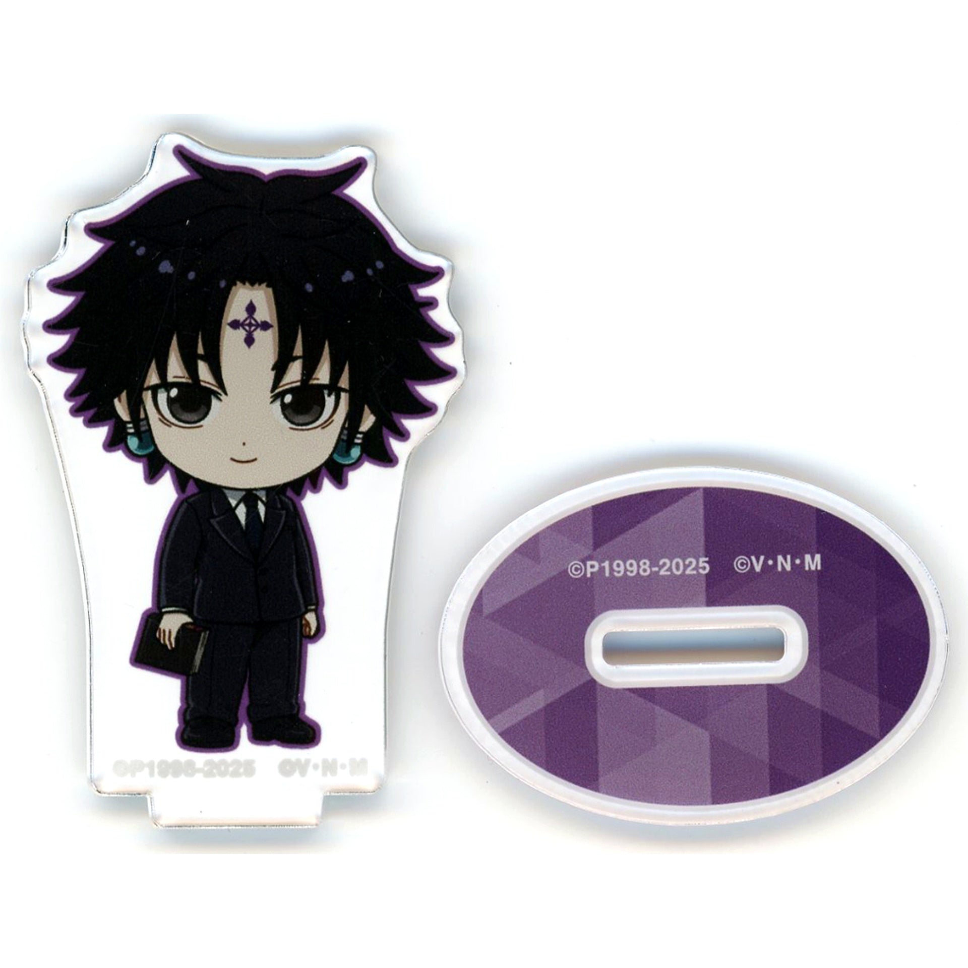 Chrollo Lucilfer Trading Chibi Chara Suit Ver. Acrylic Stand Hunter x Hunter Animate Fair in 2025 Winter [USED]