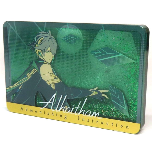 Alhaitham Genshin Impact Forest and Sand Series Acrylic Block Target Product Purchase Privilege [USED]