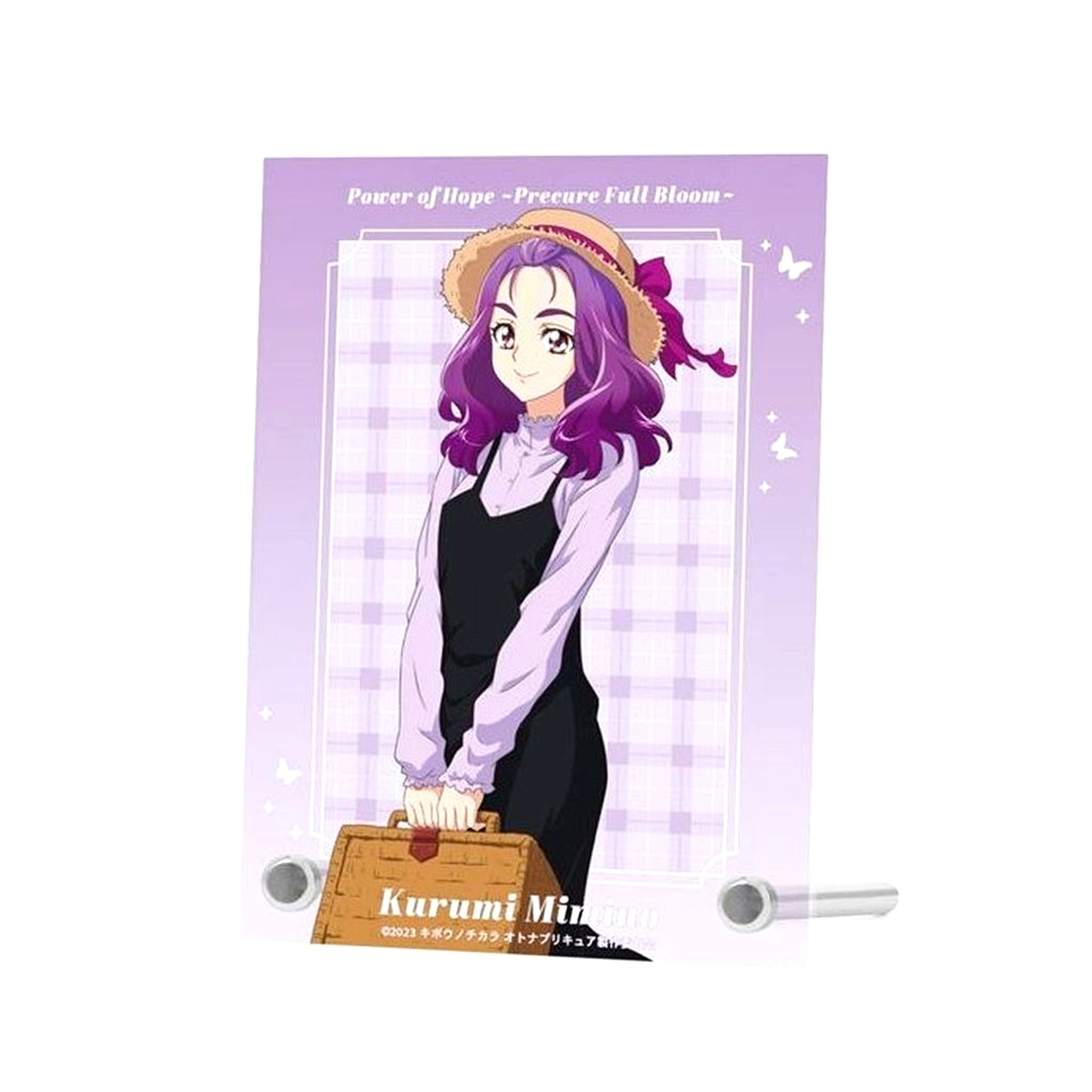 Kurumi Mimino Illustration Picnic Ver. Power of Hope: Otona Precure '23 A6 Acrylic Panel [USED]
