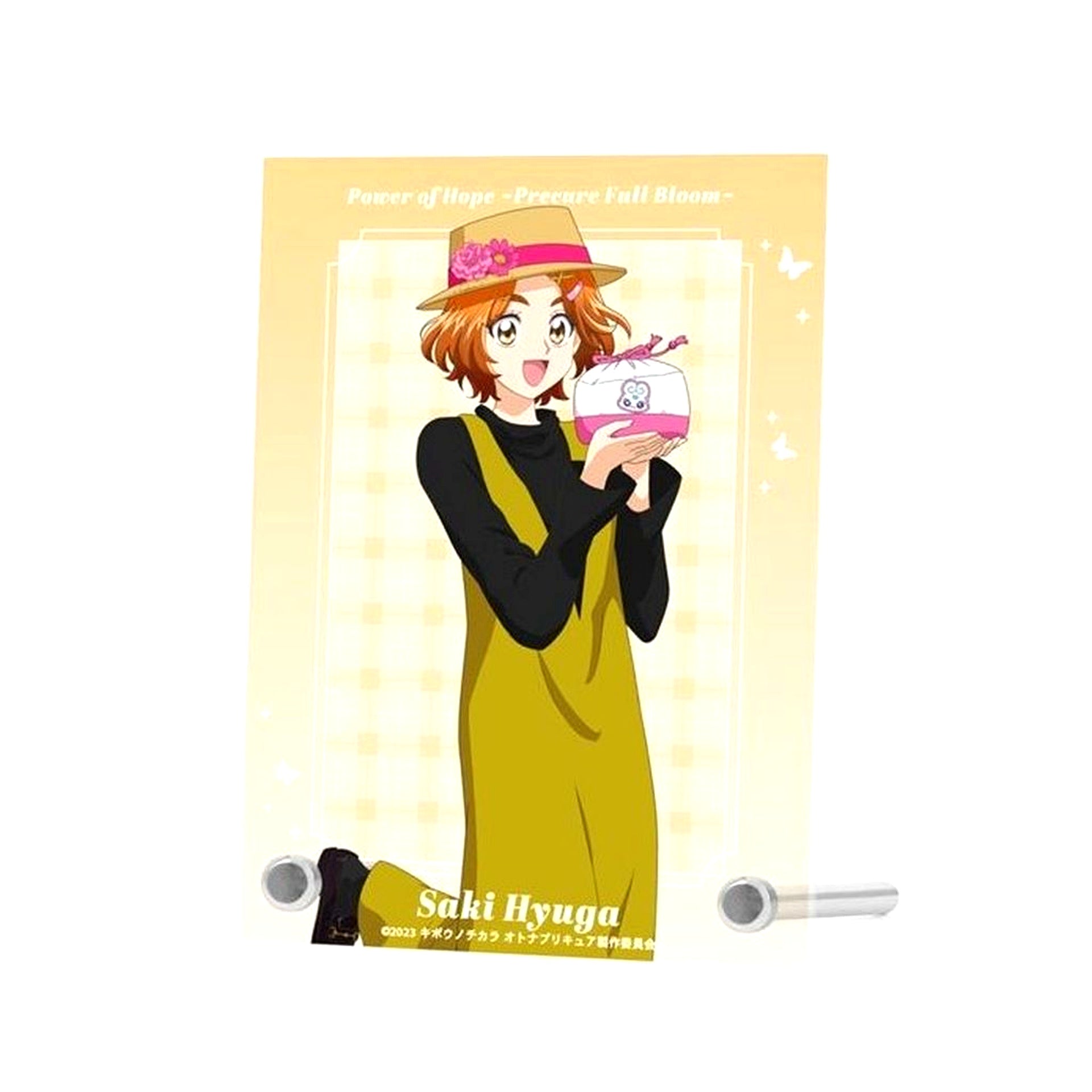 Saki Hyuga Illustration Picnic Ver. Power of Hope: Otona Precure '23 A6 Acrylic Panel [USED]
