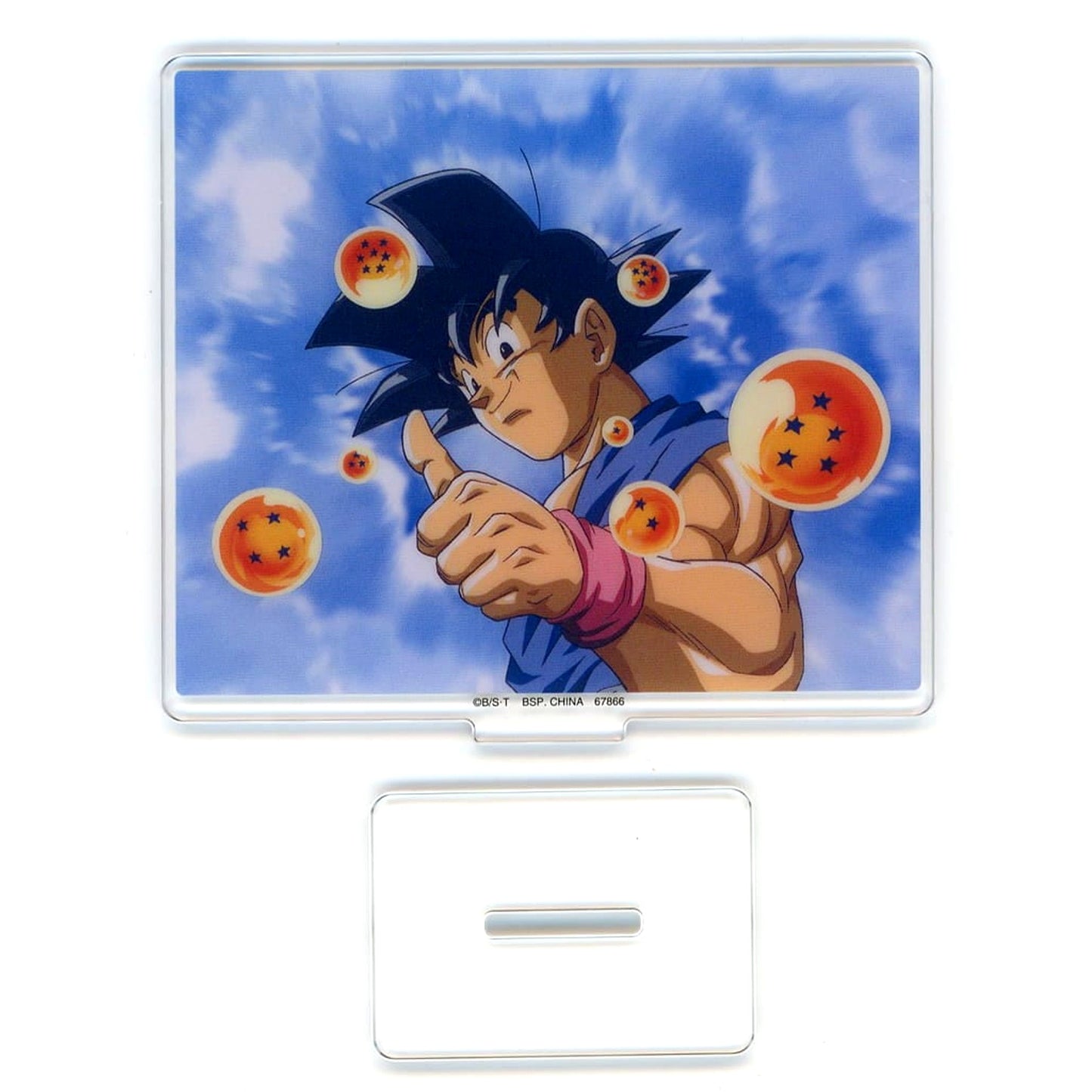 Son Goku Dragon Ball Ichiban Kuji DRAGON BALL SNAP COLLECTION 2 Acrylic Stand Prize E [USED]