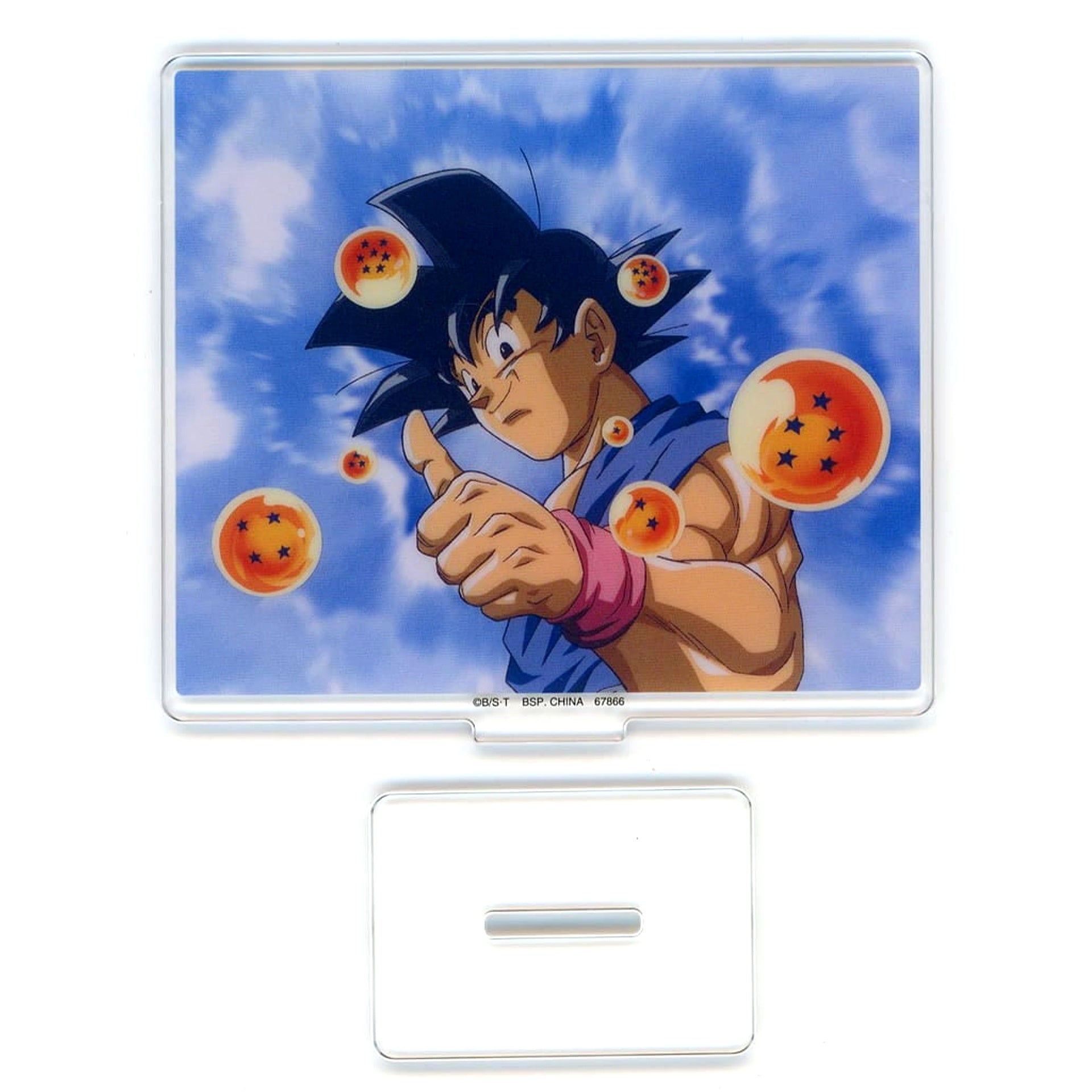 Son Goku Dragon Ball Ichiban Kuji DRAGON BALL SNAP COLLECTION 2 Acrylic Stand Prize E [USED]