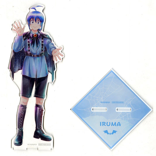 Iruma Suzuki Color Extra Large Acrylic Stand Anime Welcome to Demon School! Iruma-kun Illustration Black Outfit Ver. Ani-Art Winning Prize [USED]