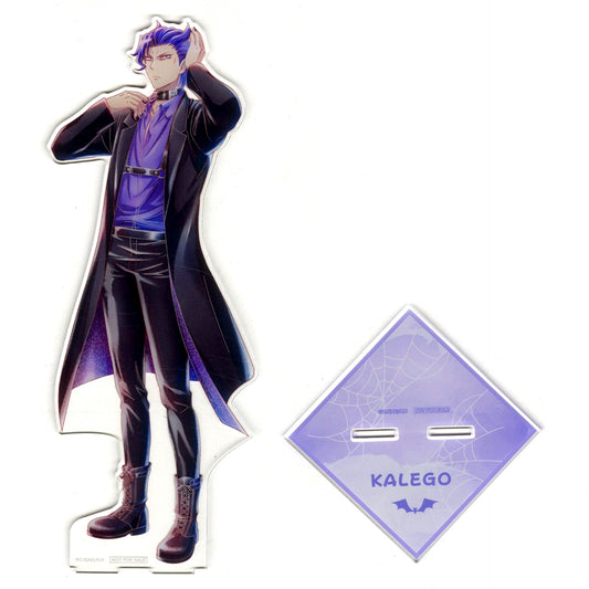 Kalego Naberius Color Extra Large Acrylic Stand Anime Welcome to Demon School! Iruma-kun Illustration Black Outfit Ver. Ani-Art Ichigeki Winning Prize [USED]