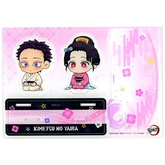 Hakuji and Koyuki ViVimus Acrylic Diorama Demon Slayer: Kimetsu no Yaiba Infinity Castle Arc [USED]