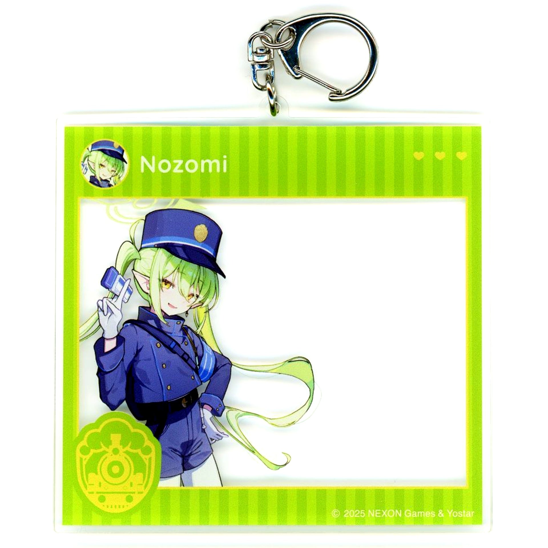 Nozomi Tachibana Blue Archive Photo Frame Style Keychain Yostar OFFICIAL SHOP JR Akihabara [USED]