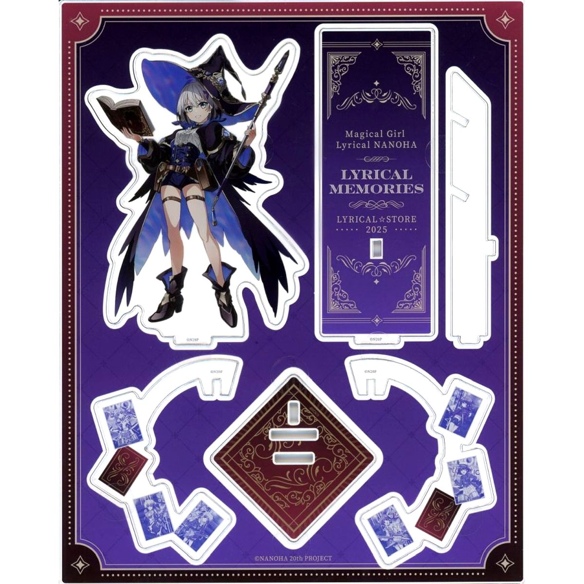 Lord Dearch 3D Acrylic Stand Lyrical Memories Ver. Magical Girl Lyrical Nanoha Lyrical Store 2025 Lyrical Memories [USED]