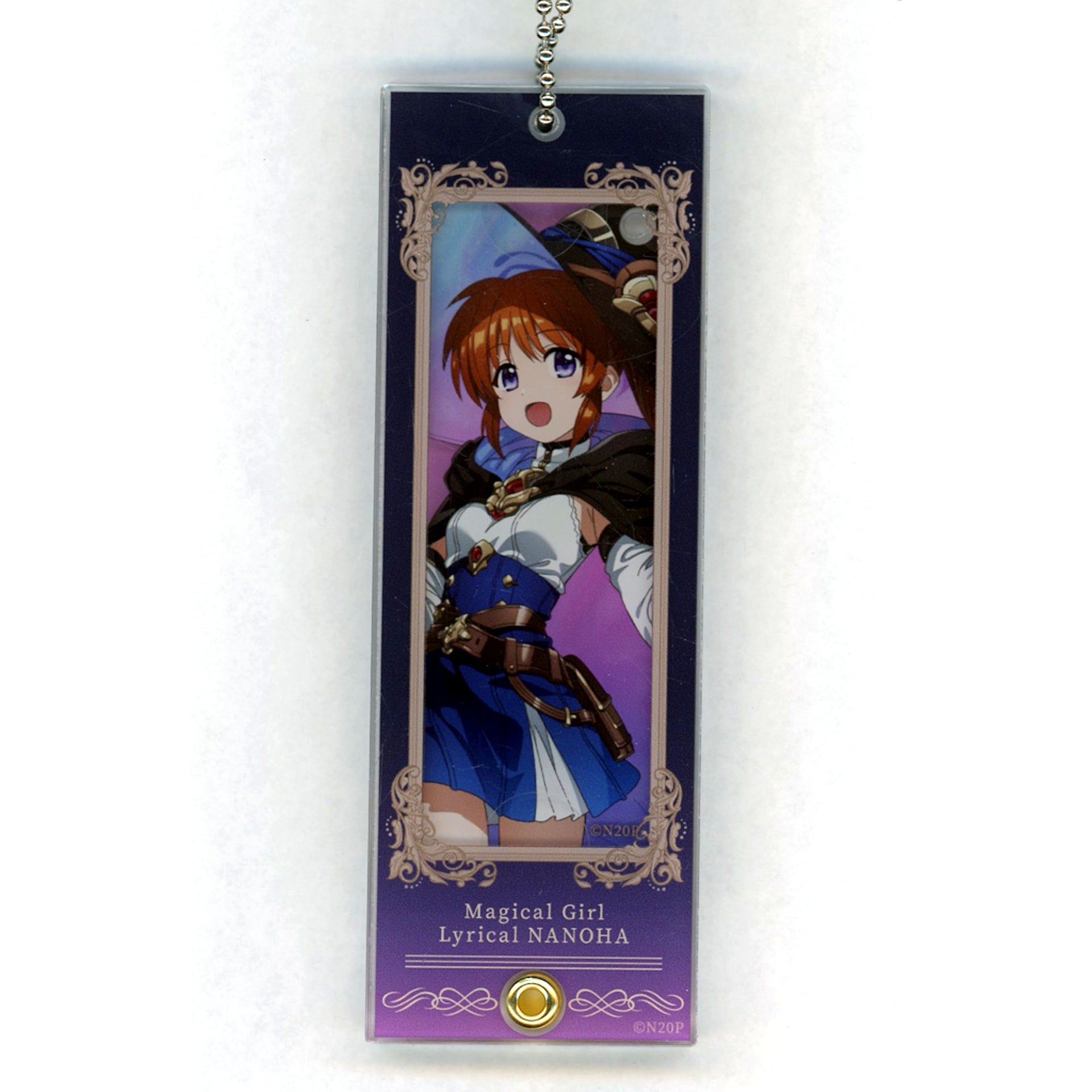Nanoha Takamachi Lyrical Memories Ver. Magical Girl Lyrical Nanoha Lyrical Store 2025 Lyrical Memories Custom Acrylic Keychain [USED]