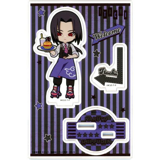 Itachi Uchiha American Diner Acrylic Stand Jr. Naruto Shippuden [USED]