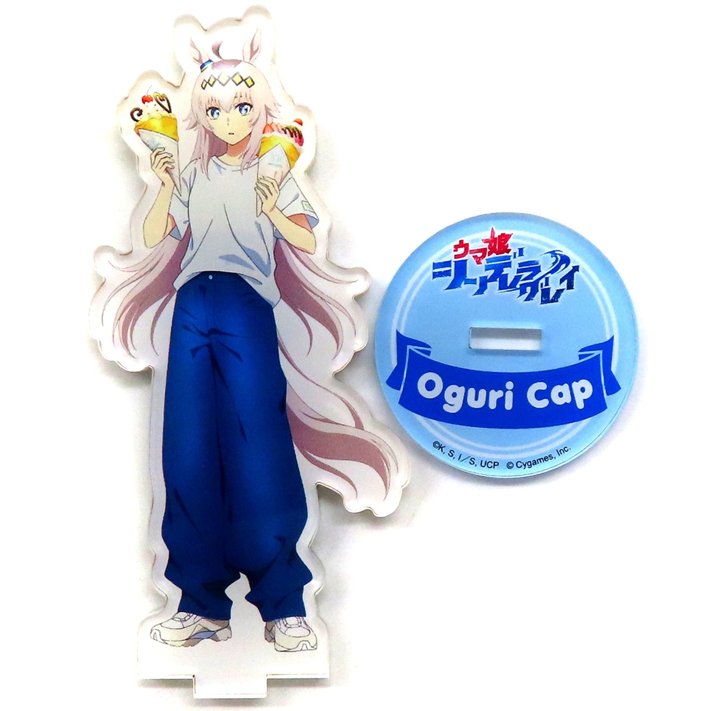 Oguri Cap Uma Musume Cinderella Gray CD ED Theme Futari First Press Limited Edition Bonus Acrylic Stand [USED]