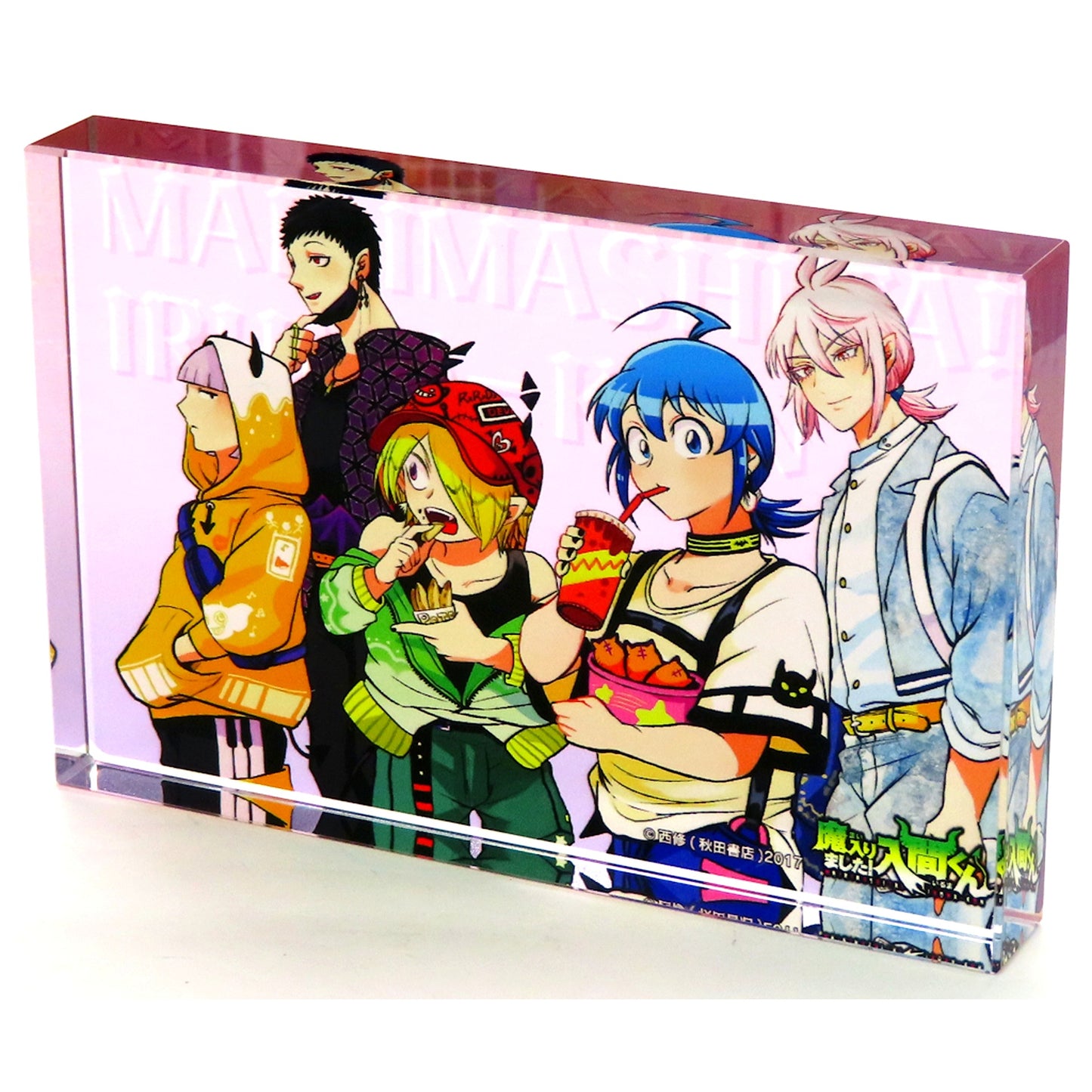 Boku Alliance Acrylic Art Welcome to Demon School! Iruma-kun [USED]