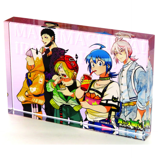 Boku Alliance Acrylic Art Welcome to Demon School! Iruma-kun [USED]
