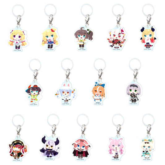 Set of 14 Virtual YouTuber Hololive Flat Marker Accessory 2 [USED]