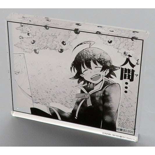 Iruma Suzuki Panel Plate Stand Welcome to Demon School! Iruma-kun Exhibition Welcome to the Demon World! [USED]