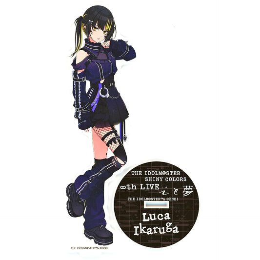 Luca Ikaruga Infinity-th LIVE Ver. Official Acrylic Stand THE IDOLM@STER Shiny Colors [USED]