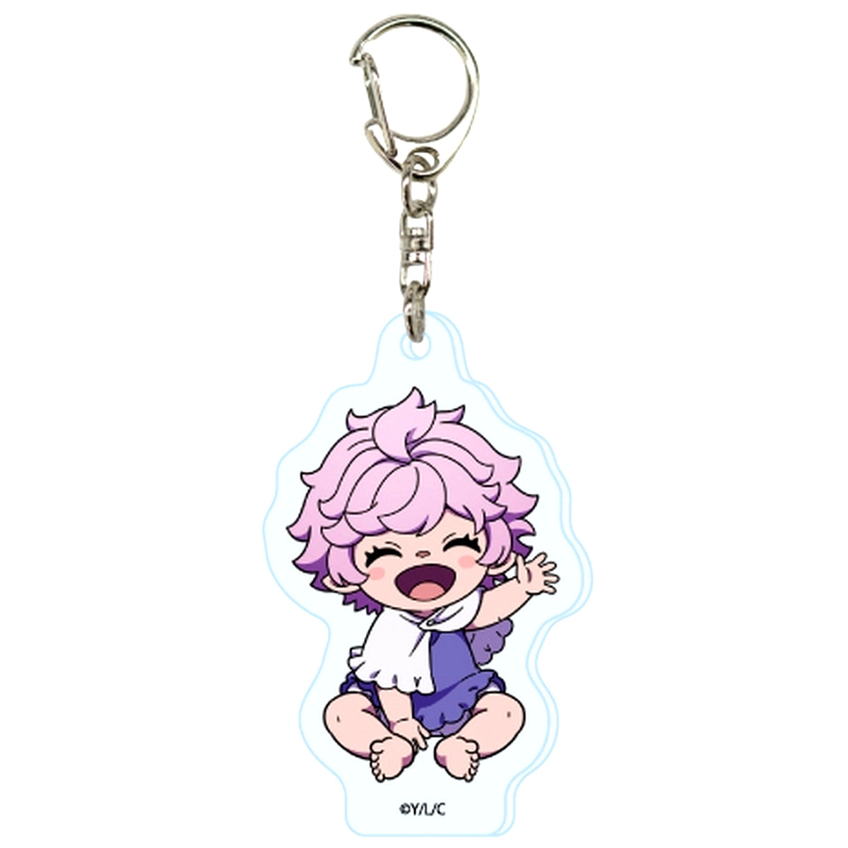 Luna Clevatess The King of Devil Beasts, the Baby and the Brave of Undead Acrylic Keychain 01 Official Illustration [USED]
