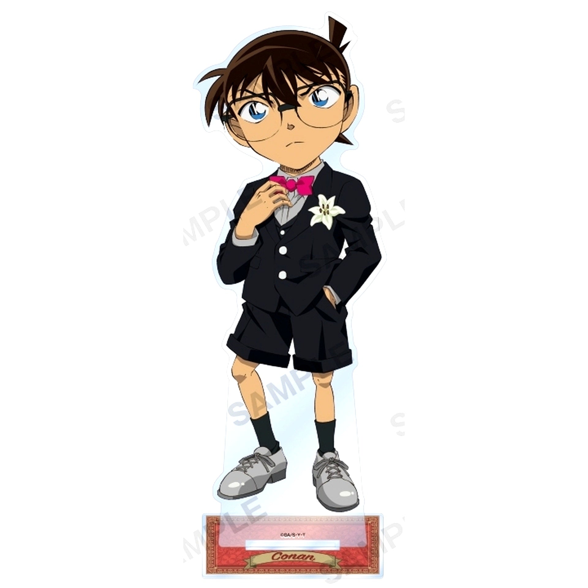 Conan Edogawa Detective Conan Extra Large Acrylic Stand Blau Style Recolor Ver. [USED]