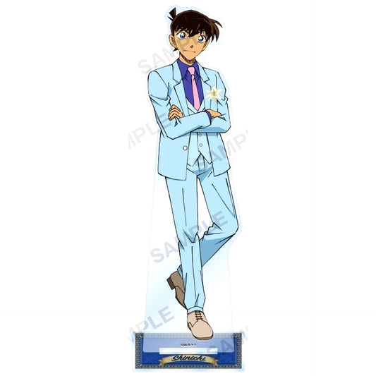 Shinichi Kudo Detective Conan Extra Large Acrylic Stand Blau Style Ver. [USED]