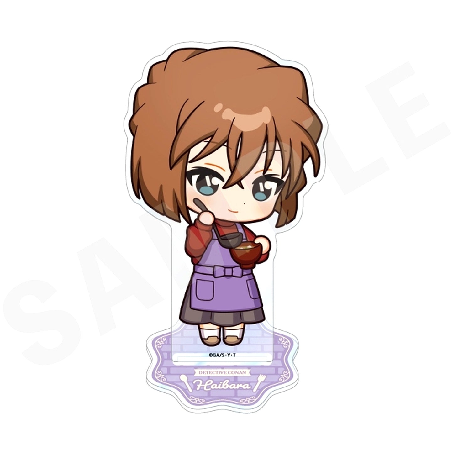 Ai Haibara Detective Conan Mini Character Kitchen Ver. Large Acrylic Stand [USED]
