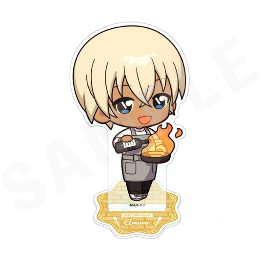 Toru Amuro Mini Character Kitchen Ver. Detective Conan Large Acrylic Stand [USED]