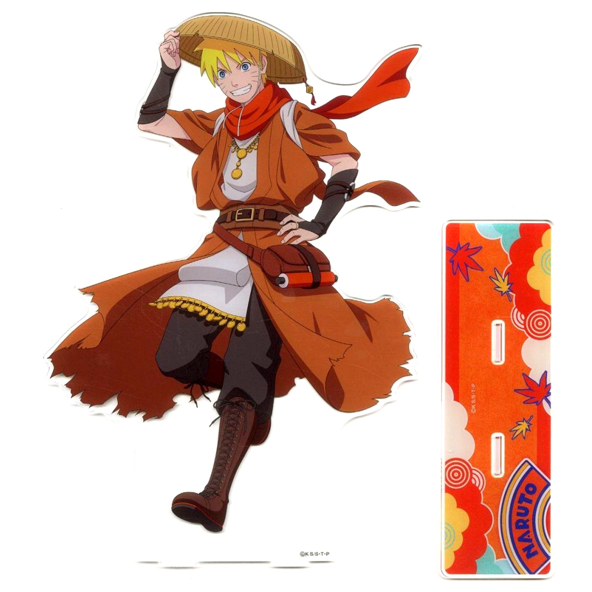 Naruto Uzumaki Traveler Mega Acrylic Stand Naruto Shippuden Animate Girls Festival 2025 Goods [USED]