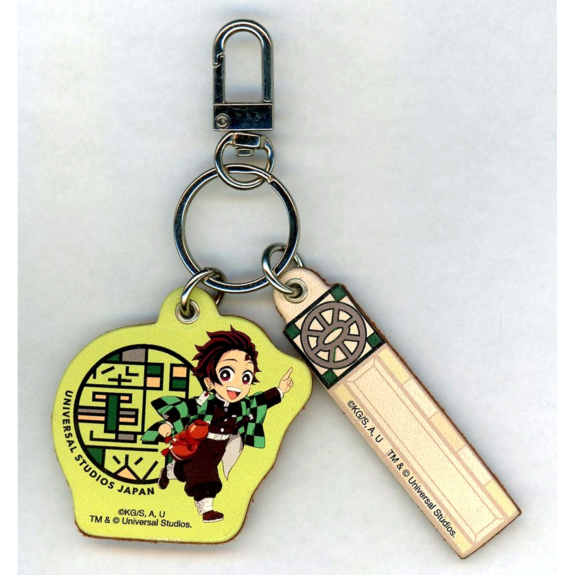 Tanjiro Kamado Demon Slayer: Kimetsu no Yaiba Leather Treaty No Engraving Universal Studios Japan USJ 2024 Limited [USED]