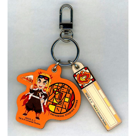 Kyojuro Rengoku Demon Slayer: Kimetsu no Yaiba Leather Treaty No Engraving Universal Studios Japan USJ 2024 Limited [USED]