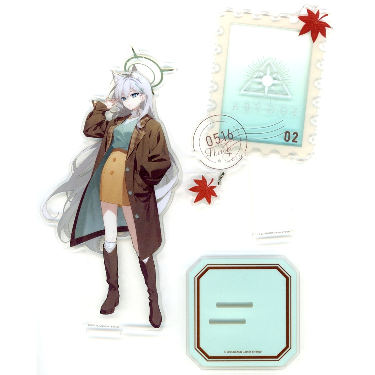 Shiroko Terror Illustration Acrylic Stand Abydos High School Blue Archive Yostar Shop [USED]
