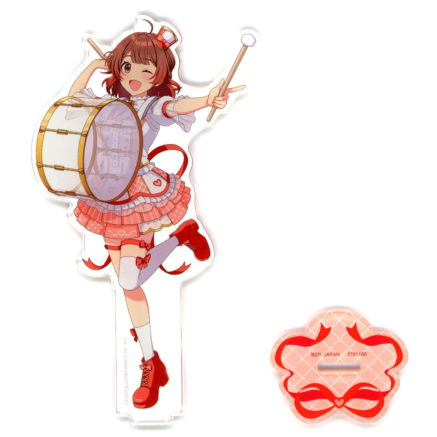 Ume Hanami Gakuen Idolmaster Joyful Marching Big Acrylic Plate with Stand Vol.2 [USED]