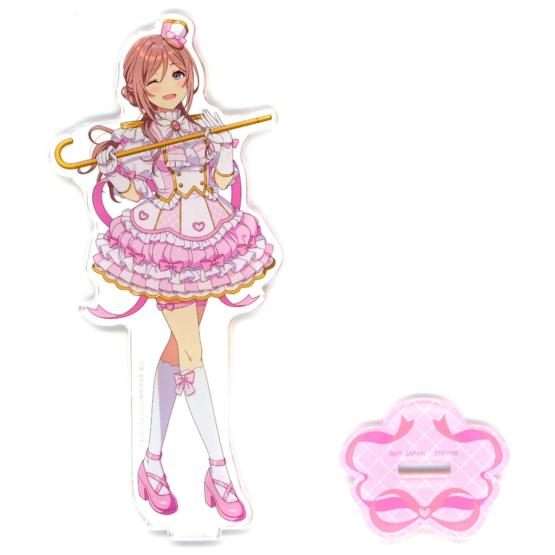 Rinami Himesaki Big Acrylic Plate with Stand Joyful Marching Vol.2 Gakuen Idolmaster [USED]