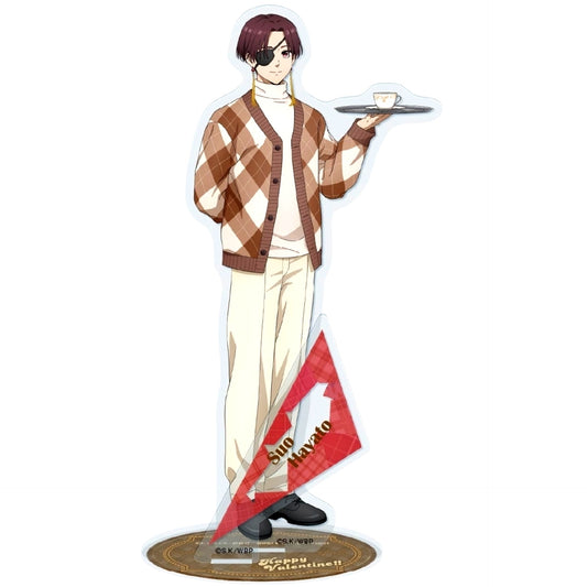 Hayato Suo Valentine Acrylic Stand WIND BREAKER [USED]