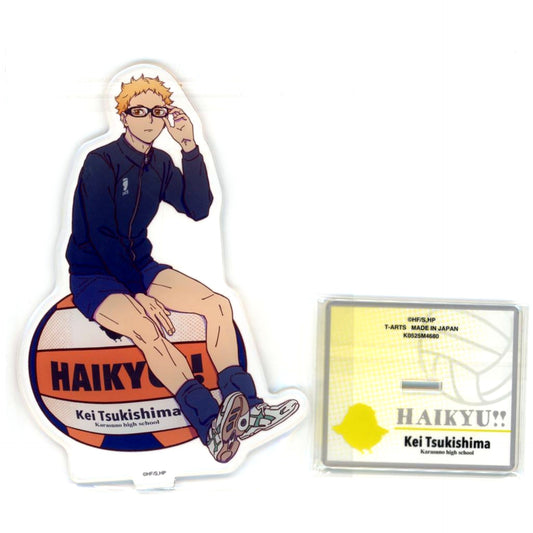 Kei Tsukishima Haikyu!! Jump Festa 2026 PLAY! Volleyball Acrylic Stand [USED]