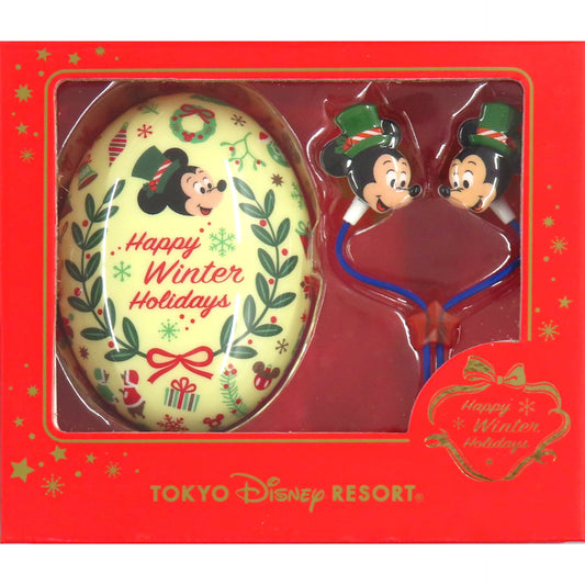 Classic Mickey Earphones Disney Christmas 2016 Tokyo Disney Resort Limited [USED]
