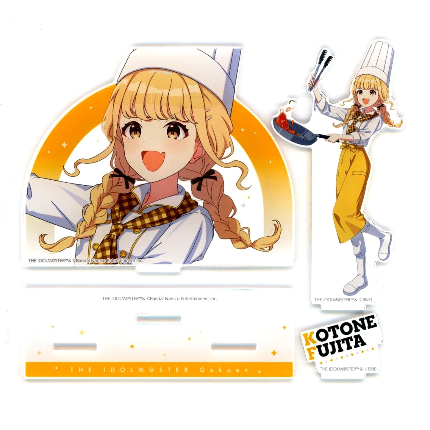 Kotone Fujita Acrylic Stand Gakuen Idolmaster POP UP STORE Work Experience Fair [USED]
