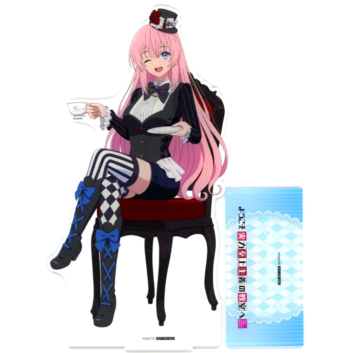Honami Ichinose Alice Ver. Classroom of the Elite 3rd Season Pop-up Store Purchase Lottery Winning Item Extra Large Acrylic Figure [USED]