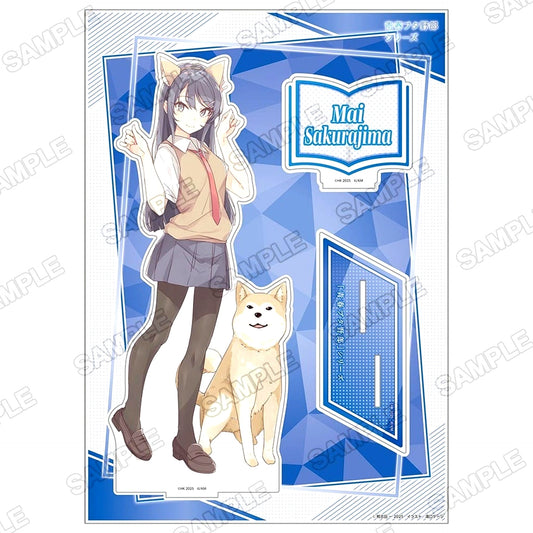 Mai Sakurajima BIG Acrylic Figure Rascal Does Not Dream Series Light Novel Exhibition 2025 KADOKAWA Light Novel Exhibition 2025 [USED]