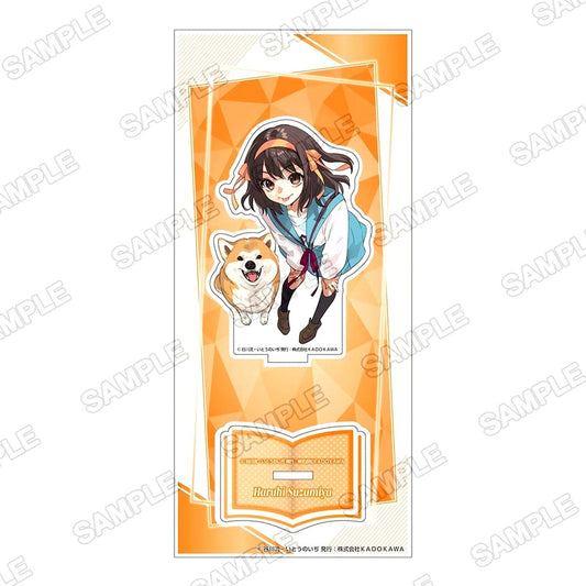 Haruhi Suzumiya The Melancholy of Haruhi Suzumiya Acrylic Figure Light Novel Exhibition 2025 KADOKAWA [USED]