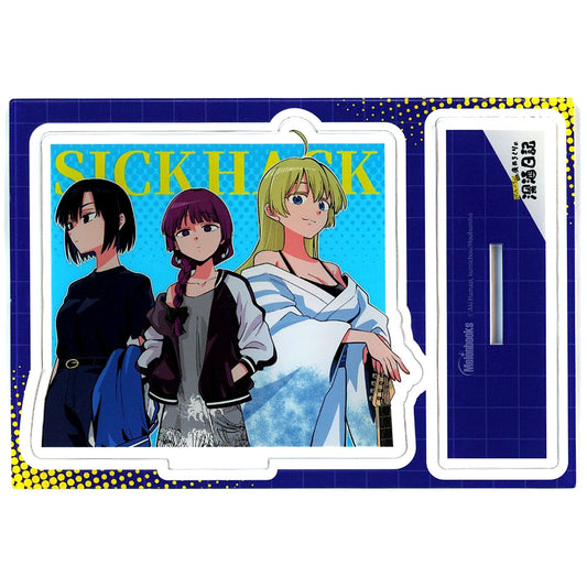 SICK HACK Bocchi the Rock! Gaiden Kikuri Hiroi's Heavy Drinking Diary Vol. 6 Melonbooks Limited Edition Bundle Bonus Illustration Acrylic Stand Figure [USED]