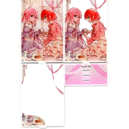Hitori Gotoh and Ikuyo Kita Acrylic Diorama Bonus for Bocchi the Rock! Vol. 8 Gamers Limited Edition A [USED]