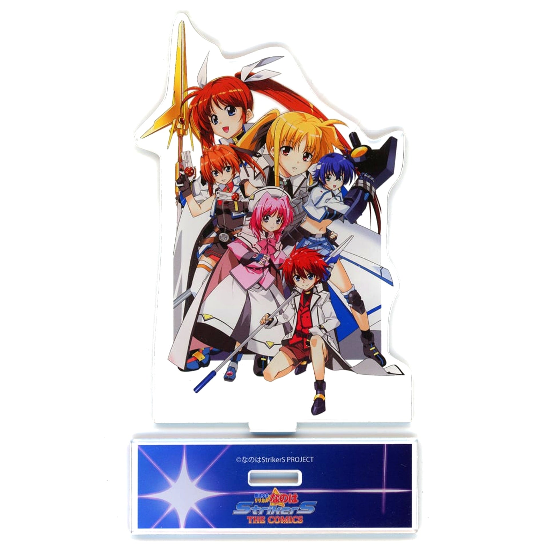 Group Original Acrylic Stand Bundle Bonus for Comics Magical Girl Lyrical Nanoha StrikerS The Comics New Edition Vol. 2 Gamers Ltd Edition [USED]