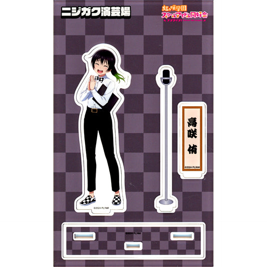 Yu Takasaki Nijigaku Engeijo Ver. Love Live! Nijigasaki High School Idol Club the Movie Final Chapter Part 2 Acrylic Stand Gottsu Eeyan! Nijigasaki Fair in Animate [USED]