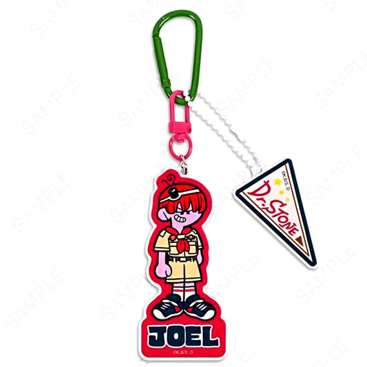 Joel Dr. Stone x Mizusawa Soap Collaboration Detachable Acrylic Keychain [USED]