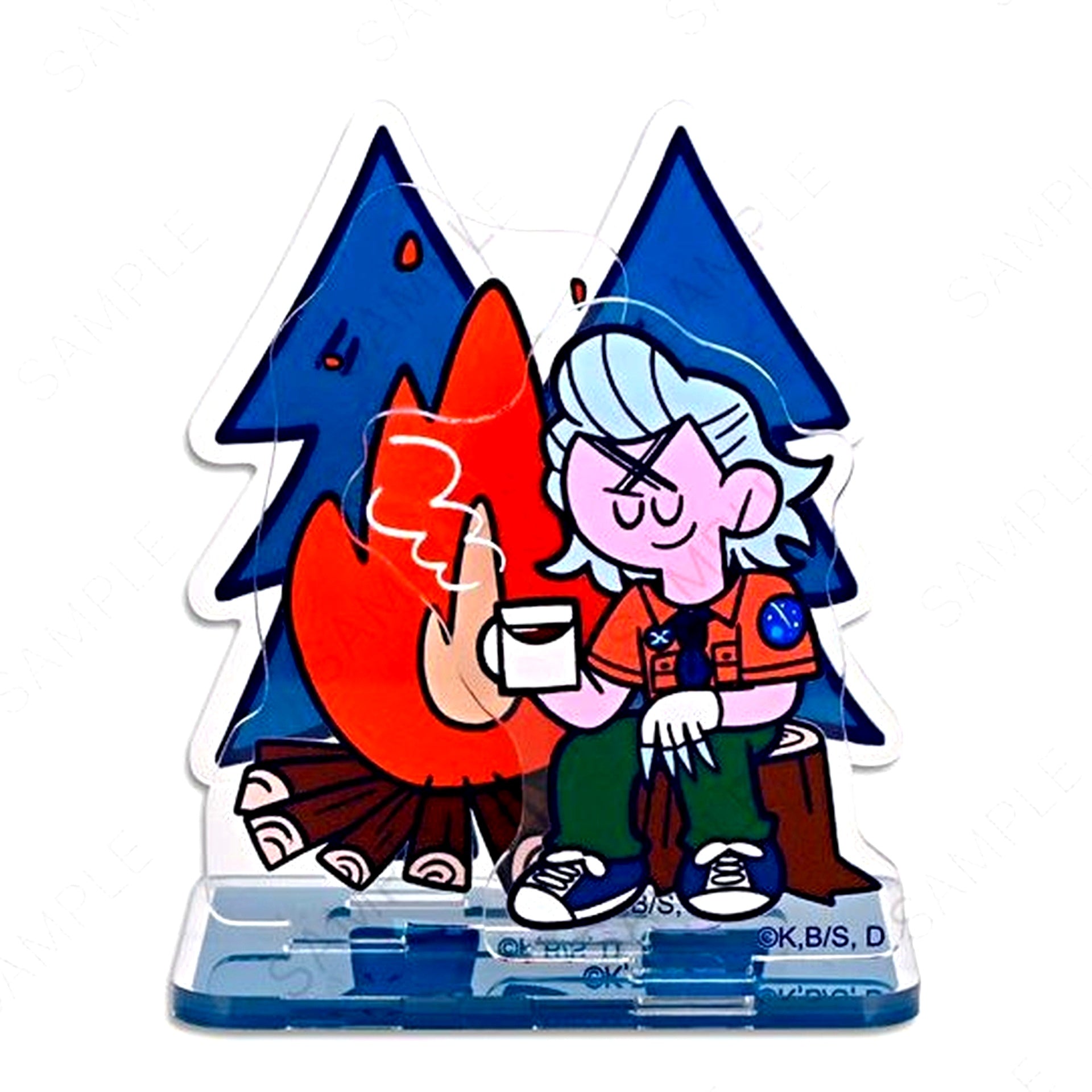 Dr. Xeno Mizusawa Soap Collabo Acrylic Stand Dr. Stone [USED]