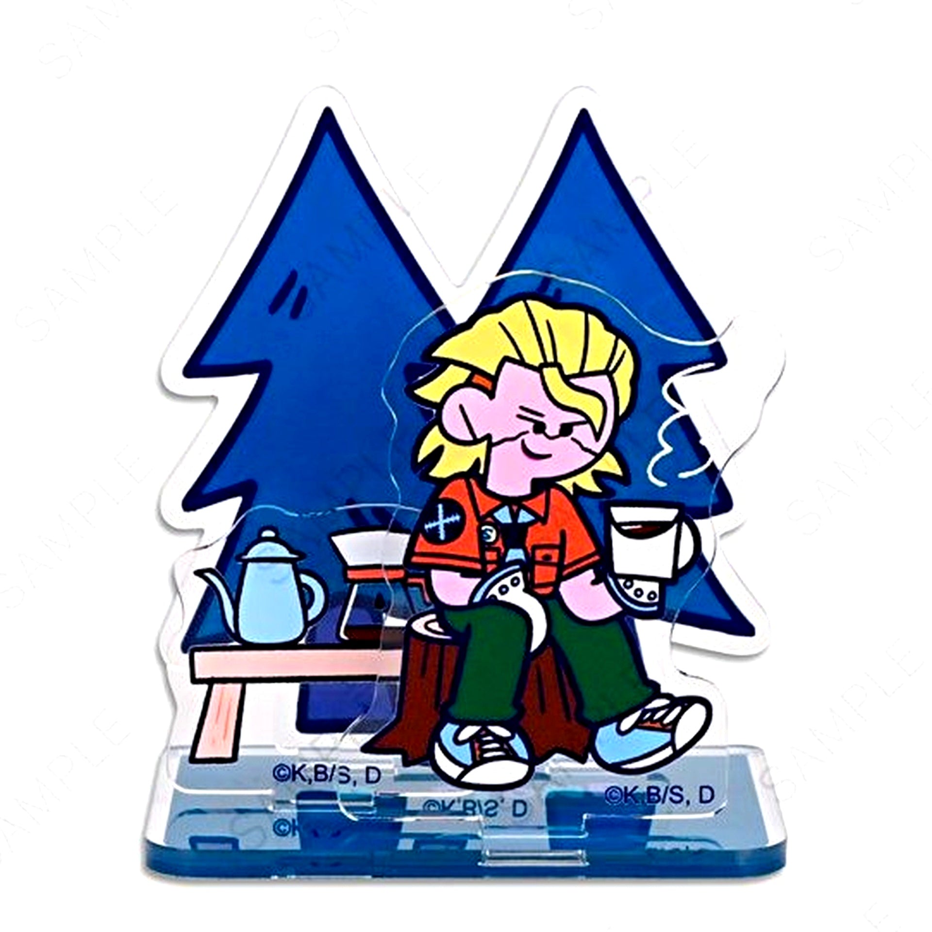 Stanley Snyder Mizusawa Soap Collabo Acrylic Stand Dr. Stone [USED]