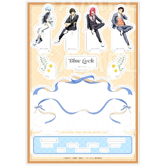 Group B. Balletcore Style Blue Lock Acrylic Diorama [USED]