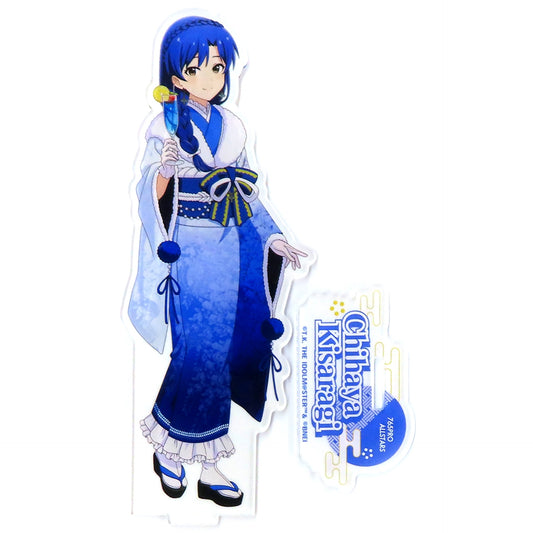 Chihaya Kisaragi Illustration Acrylic Stand The Idolmaster 765PRO ALLSTARS 2025-2026 Year-End and New Year Party in Kotobukiya [USED]
