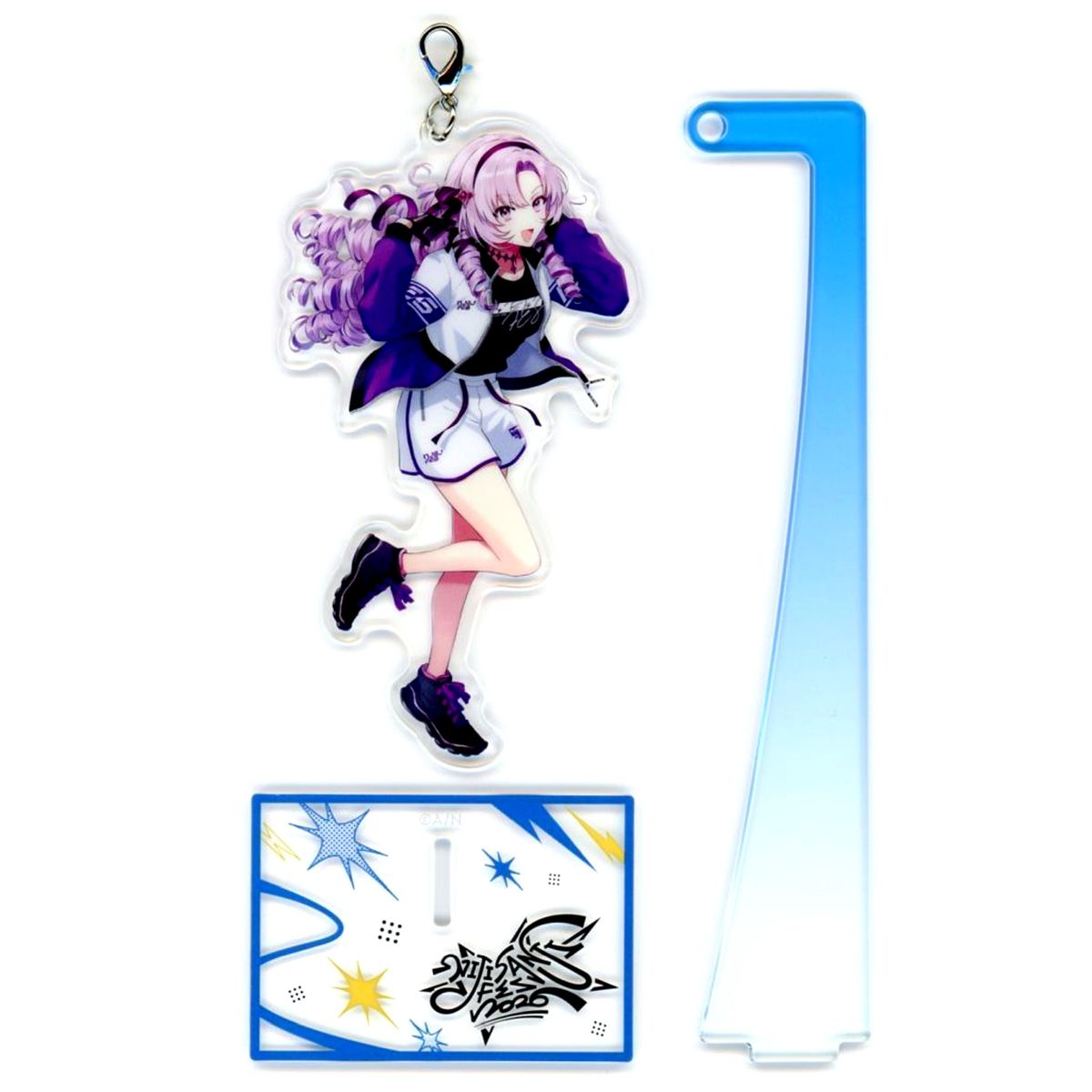 Hyakumantenbara Salome Wobble Acrylic Stand Virtual YouTuber Nijisanji Fes [USED]