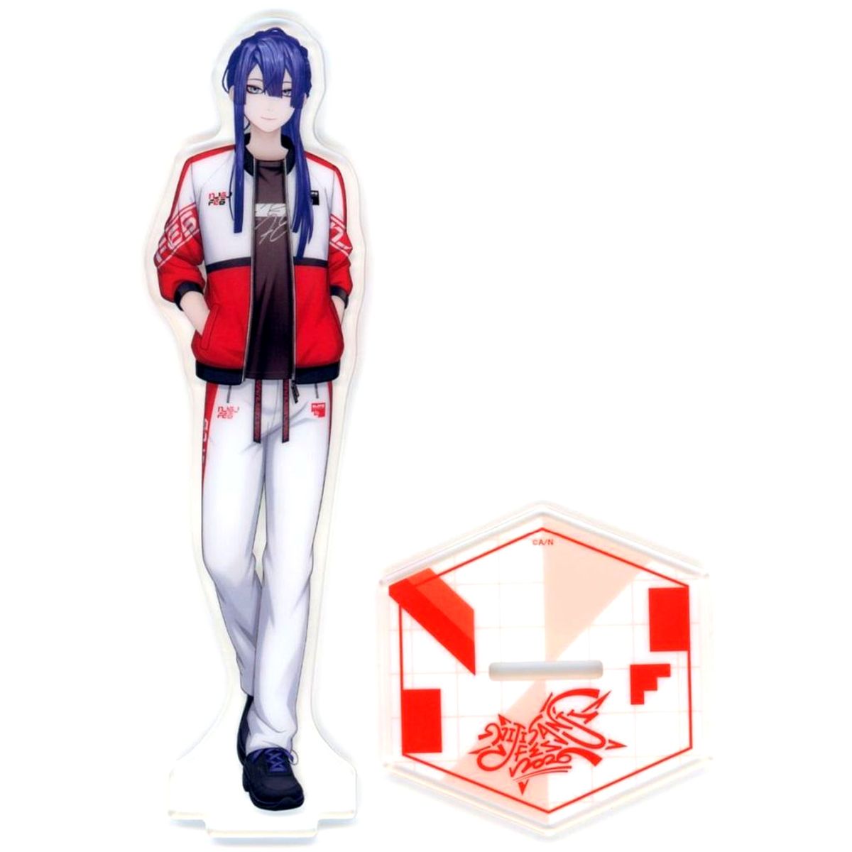 Nagao Kei Class Jersey Acrylic Stand Red Virtual YouTuber Nijisanji NIJISANJI Fes 2026 [USED]