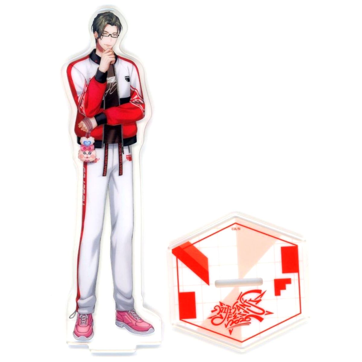 Itsuki Sakyo Class Jersey Acrylic Stand Red Virtual YouTuber Nijisanji NIJISANJI Fes 2026 [USED]